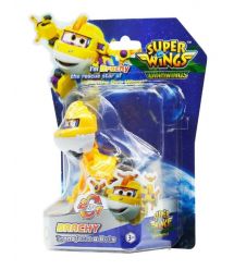 Super Wings Super Wings Transformer Toy Transform-a-Bots Brachy, 5cm