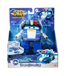 Super Wings Super Wings Transformer Toy Transforming Lucie, 12.5cm