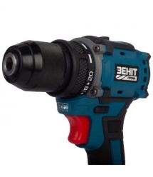 ZENIT Шурупокрут-дриль акумуляторний Зеніт Профі ЗША-20/2 Li BL 20В 2х1.5А·год 50Нм 350·1400об/хв 1.2кг кейс