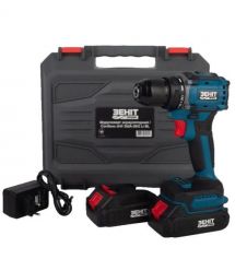 ZENIT Шурупокрут-дриль акумуляторний Зеніт Профі ЗША-20/2 Li BL 20В 2х1.5А·год 50Нм 350·1400об/хв 1.2кг кейс