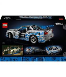 LEGO Конструктор LEGO Technic Подвійний форсаж Автомобіль Nissan Skyline GT-R (R34)