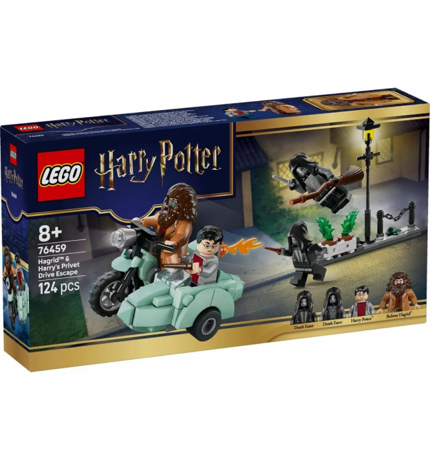 LEGO Конструктор LEGO Harry Potter Геґрід і Гаррі: Втеча з Тисової вулиці