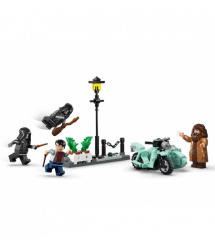 LEGO Конструктор LEGO Harry Potter Геґрід і Гаррі: Втеча з Тисової вулиці