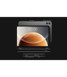 TECLAST Планшет T65 13.4" 8ГБ, 128ГБ, LTE, 8000мА•ч, Android, серый