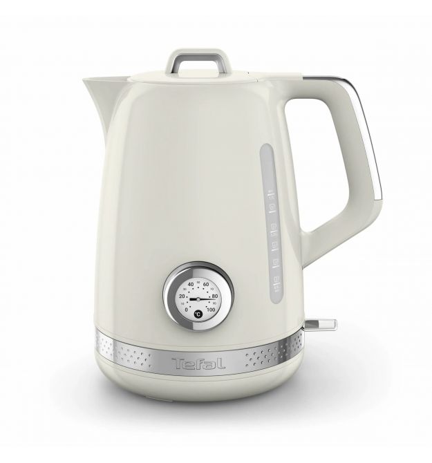 Tefal Tefal electric kettle Soleil+, 1.7L, Strix, plastic, beige