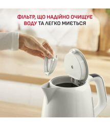Tefal Tefal electric kettle Soleil+, 1.7L, Strix, plastic, beige