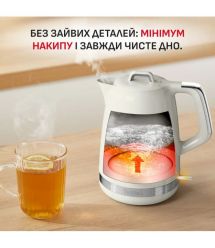 Tefal Tefal electric kettle Soleil+, 1.7L, Strix, plastic, beige