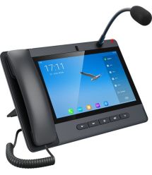 Fanvil Телефон IP A320i-Black 2xGE LAN, Wi-Fi, 20 SIP линий, 116 DSS клавиш, BT5.0, Android 9.0, PoE, 10.1"