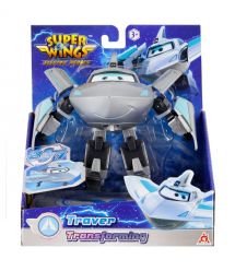 Super Wings Super Wings Transformer Toy Transforming Traver, 12.5cm