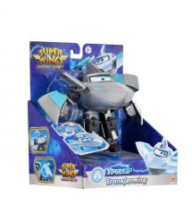 Super Wings Super Wings Transformer Toy Transforming Traver, 12.5cm