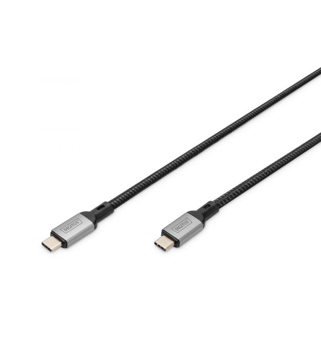 Digitus Кабель USB 4.0 (Type-C/Type-C) 1м, черный