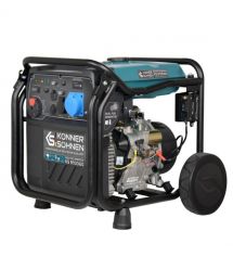 Könner & Söhnen Генератор газобензиновый инверторный KS 8100iEG 1/3, 230/400В, 8-8.5кВт, электростартер, 68кг