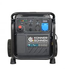 Könner & Söhnen Генератор газобензиновый инверторный KS 8100iEG 1/3, 230/400В, 8-8.5кВт, электростартер, 68кг