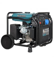 Könner & Söhnen Генератор газобензиновый инверторный KS 8100iEG 1/3, 230/400В, 8-8.5кВт, электростартер, 68кг