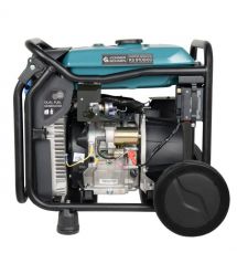 Könner & Söhnen Генератор газобензиновый инверторный KS 8100iEG 1/3, 230/400В, 8-8.5кВт, электростартер, 68кг