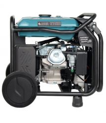 Könner & Söhnen Генератор газобензиновый инверторный KS 8100iEG 1/3, 230/400В, 8-8.5кВт, электростартер, 68кг