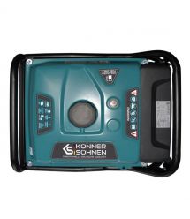 Könner & Söhnen Генератор газобензиновый инверторный KS 8100iEG 1/3, 230/400В, 8-8.5кВт, электростартер, 68кг