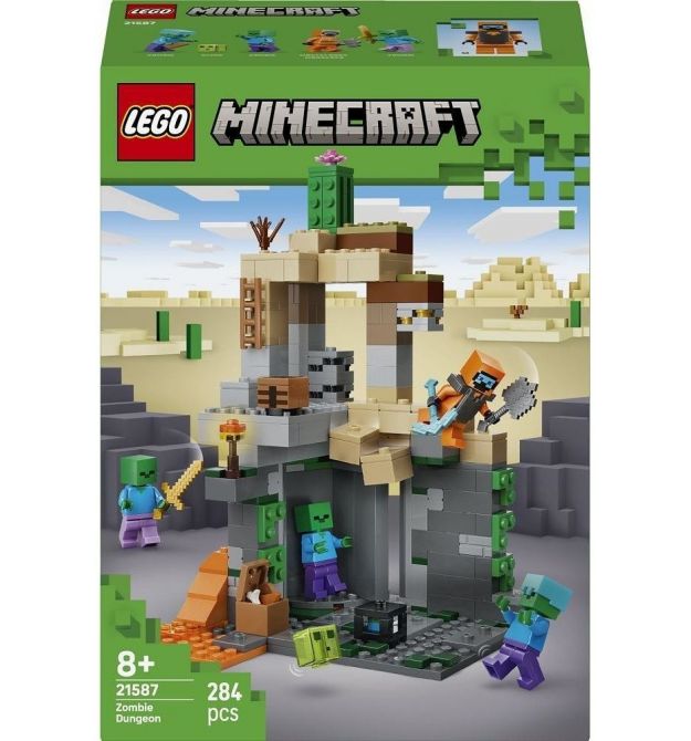 LEGO Конструктор LEGO Minecraft Підземелля зомбі