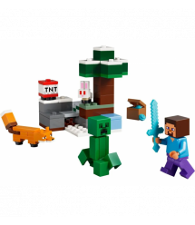 LEGO Конструктор LEGO Minecraft Пригоди Стіва в тайзі