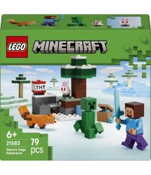 LEGO Конструктор LEGO Minecraft Пригоди Стіва в тайзі