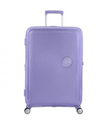American Tourister Валіза American Tourister, Soundbox, поліпропілен, велика, 77см, 97/110л, TSA, 4 колеса, EXP, лавандовий