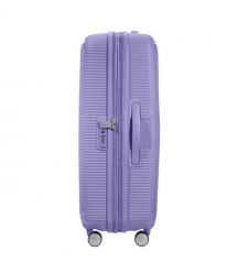 American Tourister Валіза American Tourister, Soundbox, поліпропілен, велика, 77см, 97/110л, TSA, 4 колеса, EXP, лавандовий