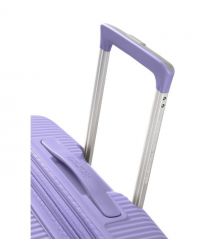 American Tourister Валіза American Tourister, Soundbox, поліпропілен, велика, 77см, 97/110л, TSA, 4 колеса, EXP, лавандовий