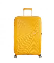 American Tourister Валіза American Tourister, Soundbox, поліпропілен, велика, 77см, 97/110л, TSA, 4 колеса, EXP, жовтий