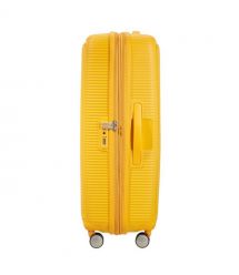American Tourister Валіза American Tourister, Soundbox, поліпропілен, велика, 77см, 97/110л, TSA, 4 колеса, EXP, жовтий