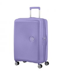 American Tourister Валіза American Tourister, Soundbox, поліпропілен, середня, 67см, 71.5/81л, TSA, 4 колеса, EXP, лавандовий