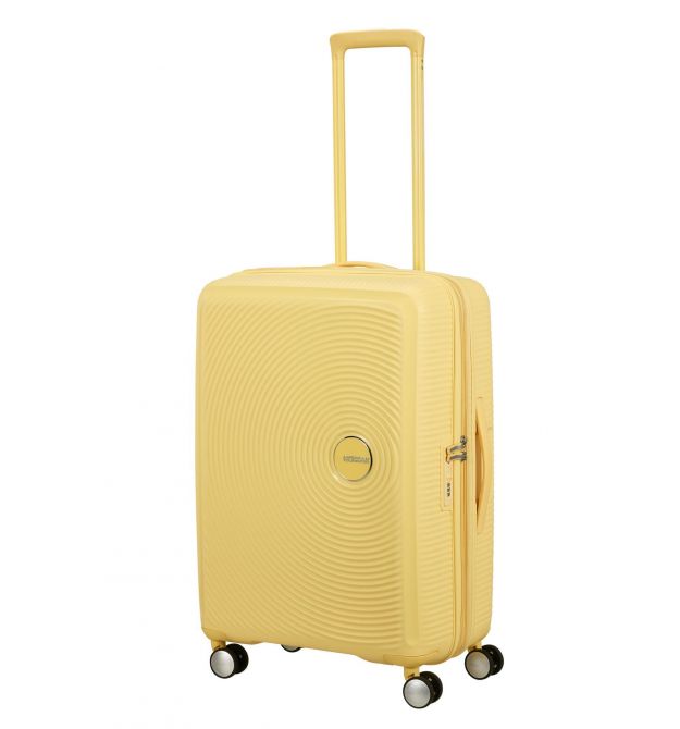 American Tourister Валіза American Tourister, Soundbox, поліпропілен, середня, 67см, 71.5/81л, TSA,