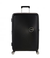 American Tourister Валіза American Tourister, Soundbox, поліпропілен, середня, 67см, 71.5/81л, TSA, 4 колеса, EXP, чорний