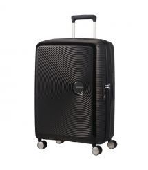 American Tourister Валіза American Tourister, Soundbox, поліпропілен, середня, 67см, 71.5/81л, TSA, 4 колеса, EXP, чорний
