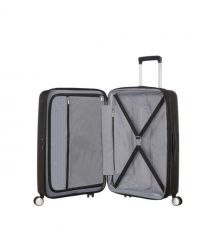 American Tourister Валіза American Tourister, Soundbox, поліпропілен, середня, 67см, 71.5/81л, TSA, 4 колеса, EXP, чорний