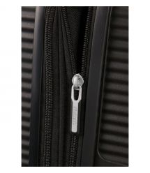 American Tourister Валіза American Tourister, Soundbox, поліпропілен, середня, 67см, 71.5/81л, TSA, 4 колеса, EXP, чорний