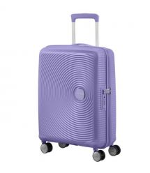 American Tourister Валіза American Tourister, Soundbox, поліпропілен, мала, 55см, 35.5/41л, TSA, 4 колеса, EXP, лавандовий