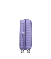 American Tourister Валіза American Tourister, Soundbox, поліпропілен, мала, 55см, 35.5/41л, TSA, 4 колеса, EXP, лавандовий