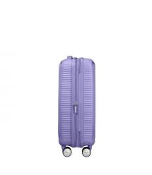 American Tourister Валіза American Tourister, Soundbox, поліпропілен, мала, 55см, 35.5/41л, TSA, 4 колеса, EXP, лавандовий