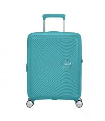 American Tourister Валіза American Tourister, Soundbox, поліпропілен, мала, 55см, 35.5/41л, TSA, 4 колеса, EXP, бірюзовий