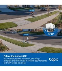 TP-Link Комплект умной безпроводной камеры TAPO C615F KIT 2K QHD и солнечной панели