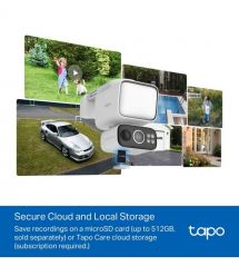 TP-Link Комплект умной безпроводной камеры TAPO C615F KIT 2K QHD и солнечной панели