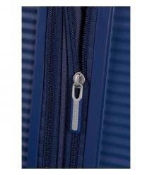 American Tourister Валіза American Tourister, Soundbox, поліпропілен, мала, 55см, 35.5/41л, TSA, 4 колеса, EXP, темно-синій