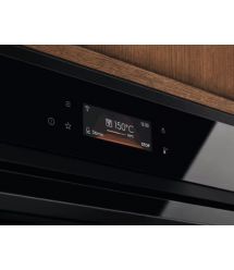 Electrolux Духовой шкаф электрический, 72л, A+, дисплей, конвекция, пиролиз, телескопические направляющие, черный