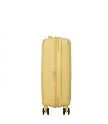American Tourister Валіза American Tourister, Soundbox, поліпропілен, мала, 55см, 35.5/41л, TSA, 4 колеса, EXP, пастельно-жовтий
