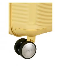 American Tourister Валіза American Tourister, Soundbox, поліпропілен, мала, 55см, 35.5/41л, TSA, 4 колеса, EXP, пастельно-жовтий