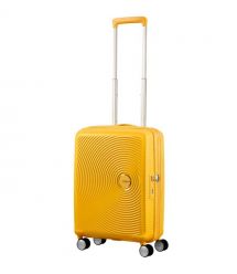 American Tourister Валіза American Tourister, Soundbox, поліпропілен, мала, 55см, 35.5/41л, TSA, 4 колеса, EXP, жовтий