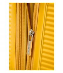American Tourister Валіза American Tourister, Soundbox, поліпропілен, мала, 55см, 35.5/41л, TSA, 4 колеса, EXP, жовтий