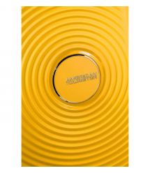 American Tourister Валіза American Tourister, Soundbox, поліпропілен, мала, 55см, 35.5/41л, TSA, 4 колеса, EXP, жовтий