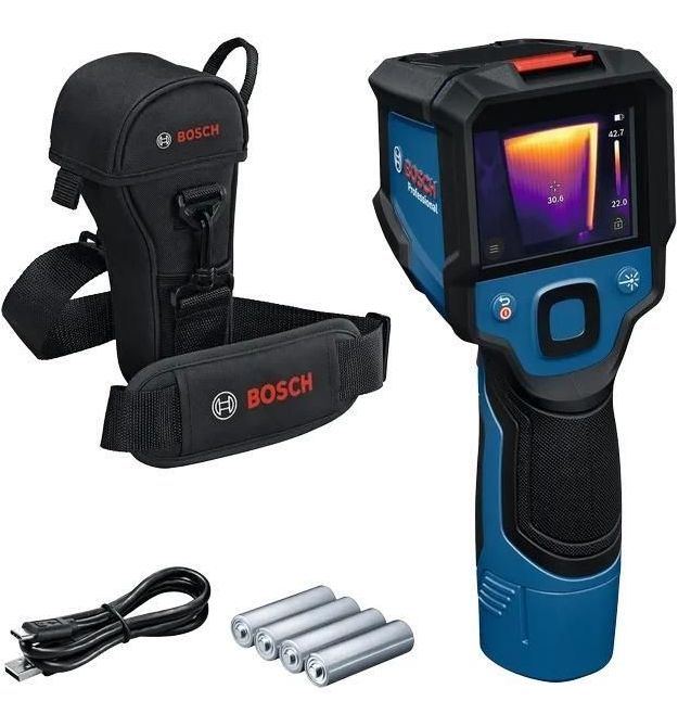 Bosch Термодетектор Bosch Professional GTC 12V-450-13 12В 4AAх1.5В -20°C…+450°C ±2.0°C IP54 0.4кг