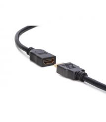 Digitus Кабель HDMI High speed + Ethernet (AM/AF) 2.0м, чорни